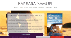 Desktop Screenshot of barbarasamuel.com