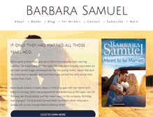 Tablet Screenshot of barbarasamuel.com